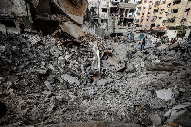 Hoi dong Hoa binh cam ket hon 5 ty USD vien tro Gaza hinh anh