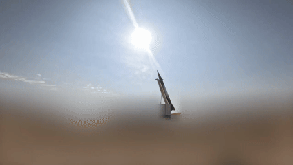 Iran lan dau phong ten lua sieu nang tan cong tra dua My-Israel hinh anh