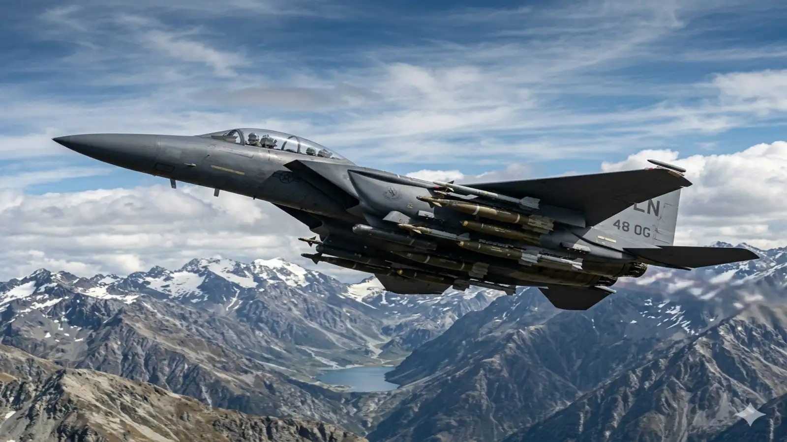 My lo diem yeu chi mang sau vu F-15E bi ban roi hinh anh