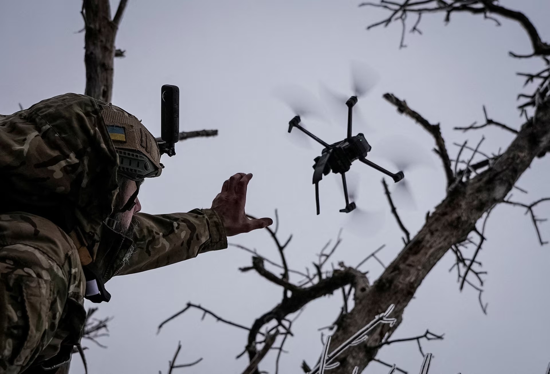 EU - Ukraine lap lien minh UAV hinh anh