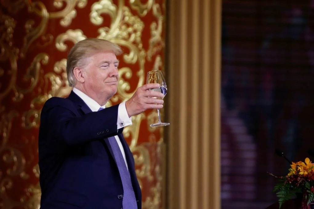 Thuc don nao cho ong Trump tai quoc yen Bac Kinh? hinh anh