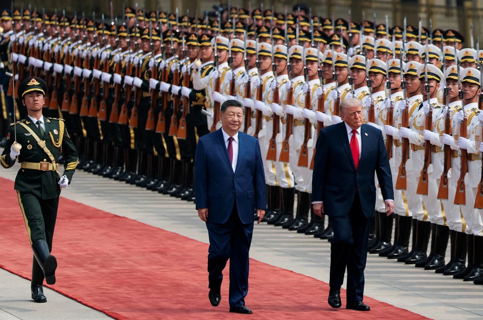 Toan canh le don trong the Tong thong Trump cua Trung Quoc hinh anh