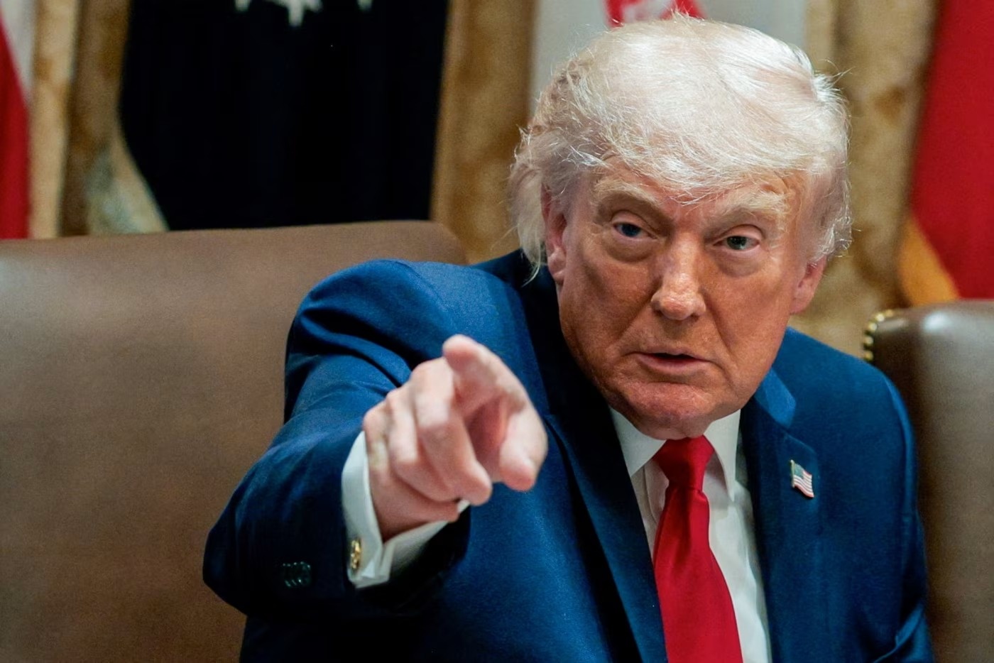 Ong Trump chi tai phat dong chien tranh Iran neu linh My thiet mang hinh anh