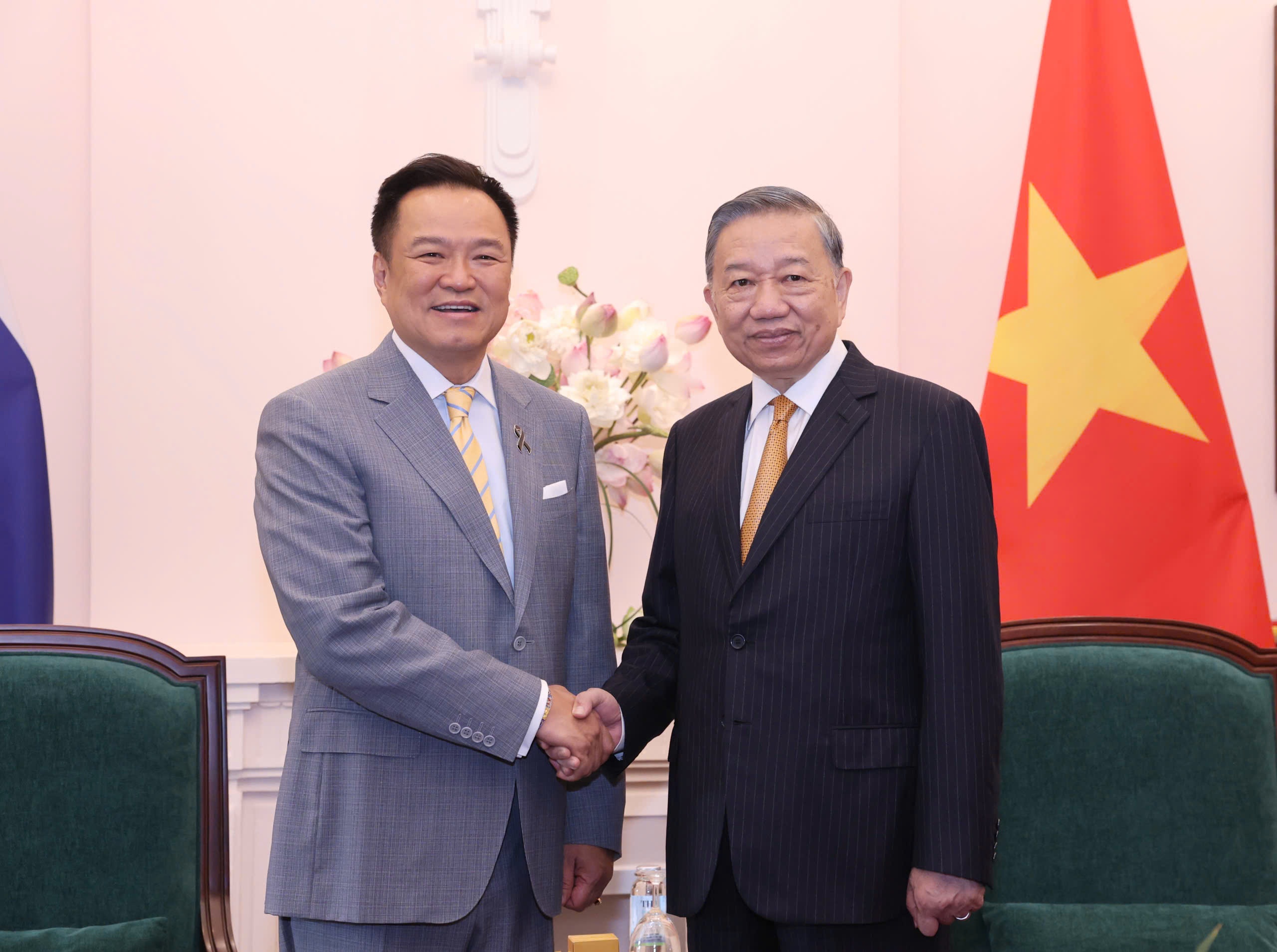 Tong Bi thu To Lam de nghi nang tam hop tac toan dien voi Thai Lan hinh anh