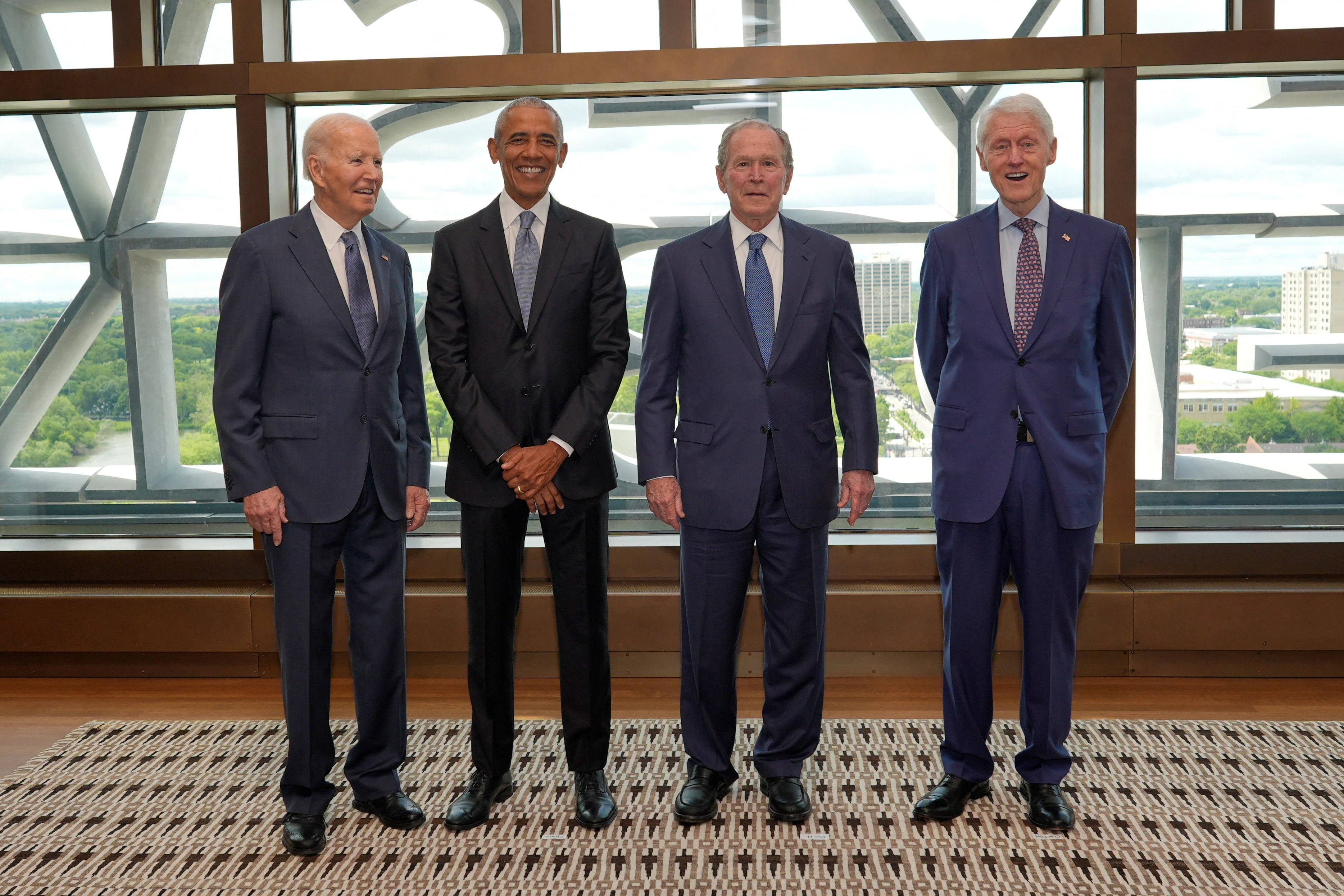 4 doi tong thong My hoi ngo trong ngay trong dai cua ong Obama hinh anh