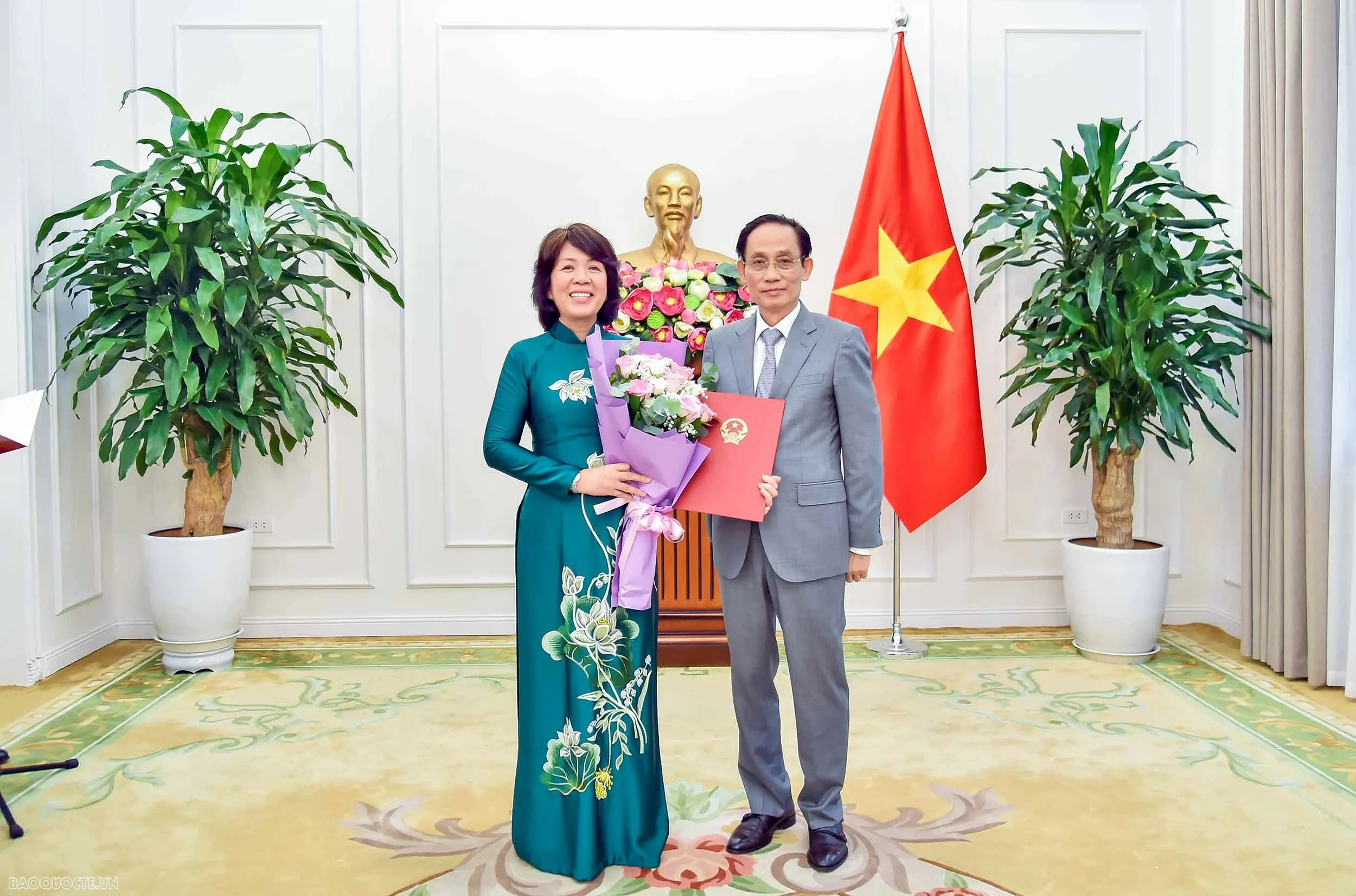 Bộ Ngoại giao có hai Thứ trưởng mới