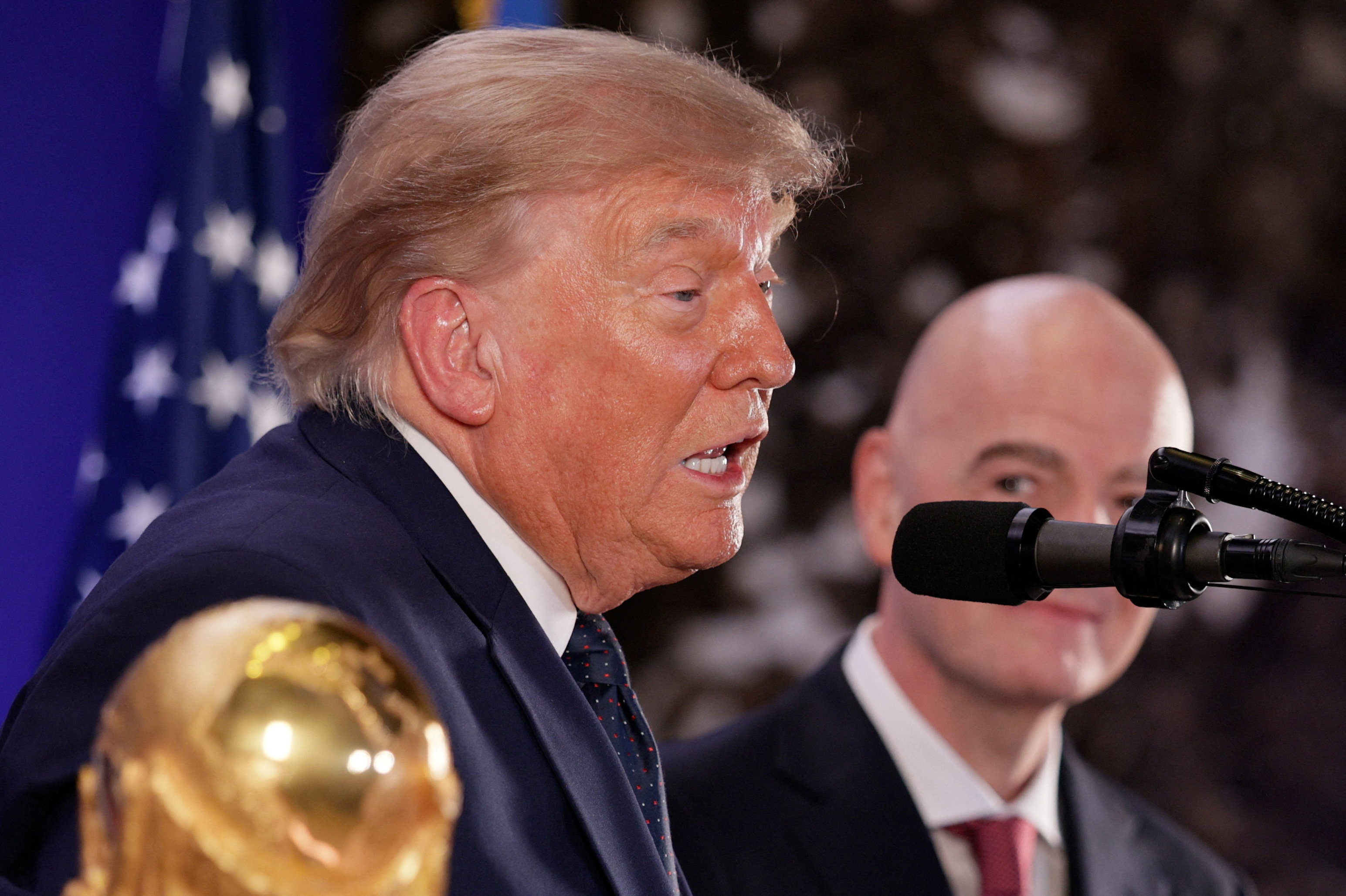 Ông Trump: FIFA sẽ ‘sai lầm tồi tệ’ nếu thay Infantino