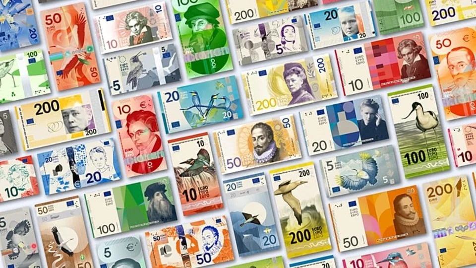 Đồng Euro sắp đổi diện mạo mới