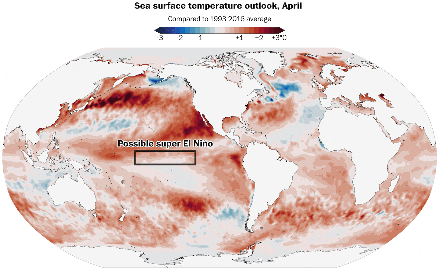 El Nino lên cấp siêu mạnh, thời tiết toàn cầu sẽ đảo lộn ra sao?