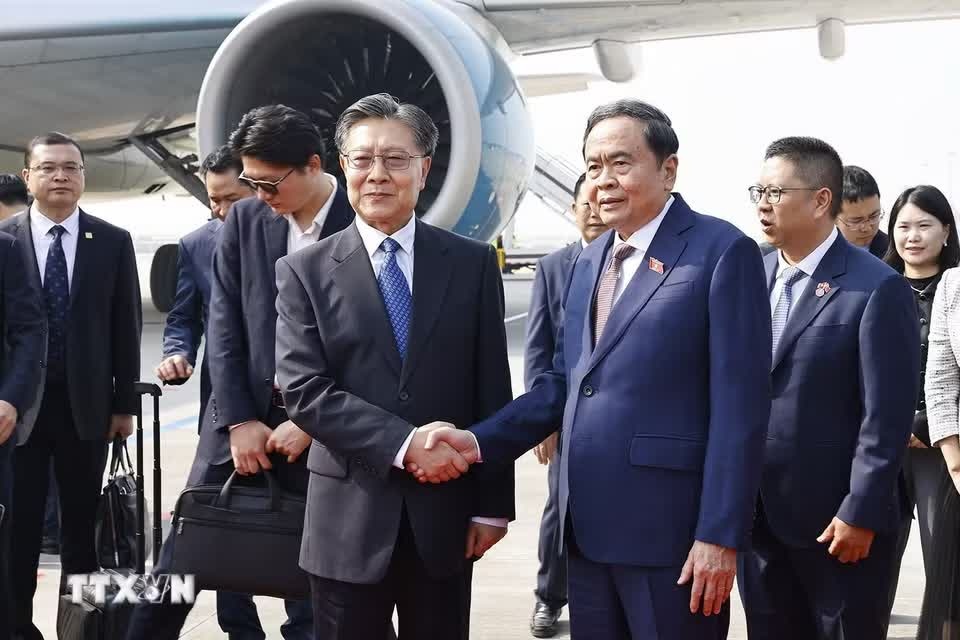Chủ tịch Quốc hội Trần Thanh Mẫn kết thúc tốt đẹp chuyến thăm Trung Quốc