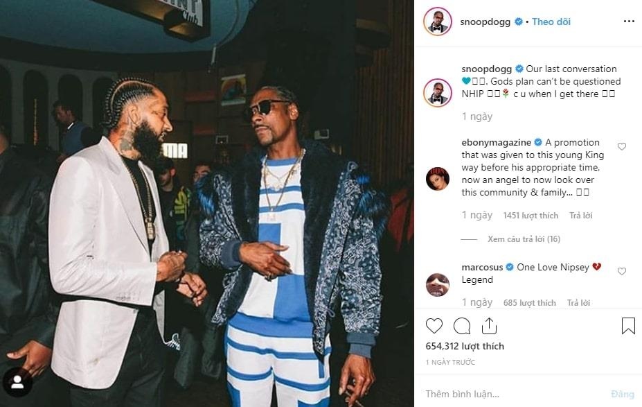 Rihanna,  Justin Bieber và loạt sao tưởng nhớ rapper 33 tuổi bị bắn chết ảnh 2 Rihanna,  Justin Bieber va loat sao tuong nho rapper 33 tuoi bi ban chet anh 2