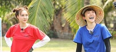 Toc Tien nhiet tinh, Lan Ngoc met moi trong Running Man tap 13 hinh anh