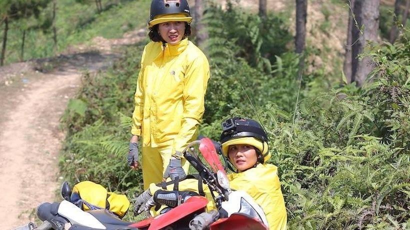 Cuoc dua ky thu tap 2: H'Hen Nie lien tuc nga xe hinh anh