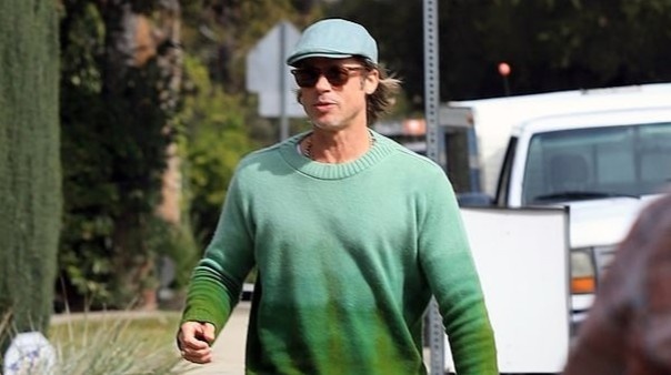 Brad Pitt di dao sau khi bi Tong thong Donald Trump 'da xeo' hinh anh