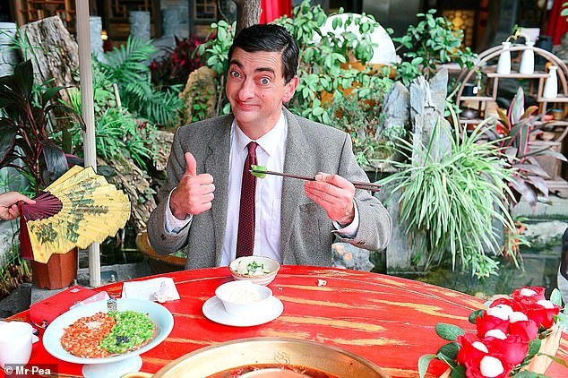 bản sao mr bean ở vũ hán ảnh 2 ban sao mr bean o vu han anh 2