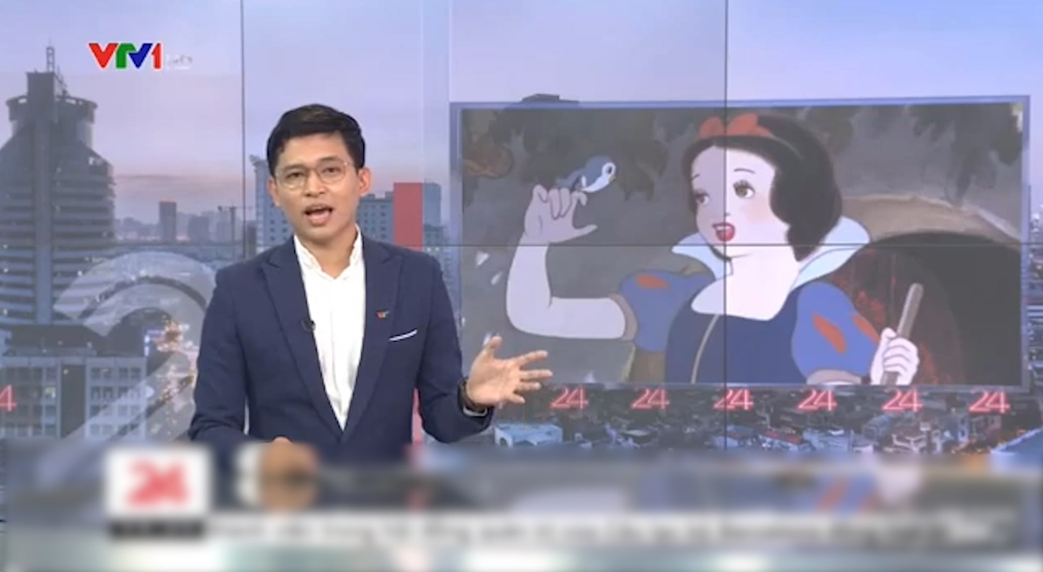 BTV nhac den 'Bach Tuyet va 7 chu lun' khi noi ve nguoi chong cach ly hinh anh