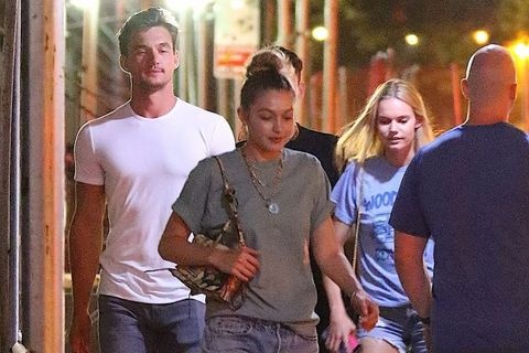 Ban trai moi chia tay noi ve chuyen Gigi Hadid mang bau hinh anh
