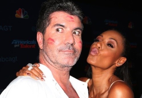 Mel B giai thich ve tin dan diu voi Simon Cowell hinh anh
