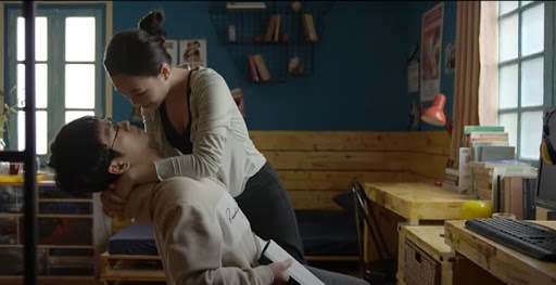 'Nha tro Balanha': Nhi (Quynh Kool) to tinh voi Nhan (Tran Nghia) hinh anh