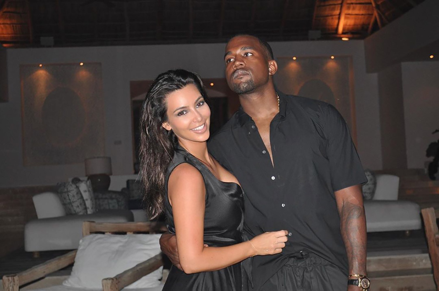 Kim Kardashian va Kanye west chia tay anh 1