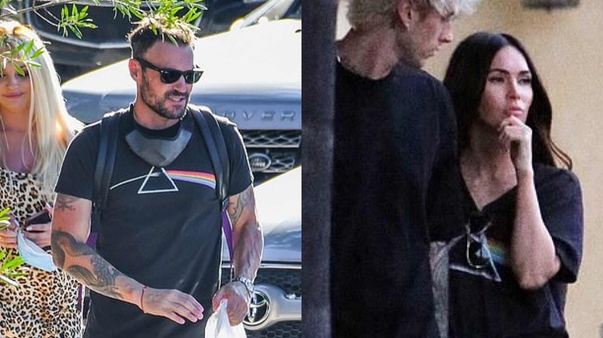 Megan Fox mac ao giong chong cu khi di dao cung tinh moi hinh anh