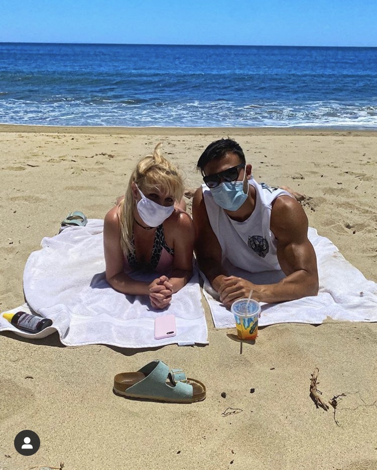 Britney Spears và bạn trai ảnh 1 Britney Spears va ban trai anh 1