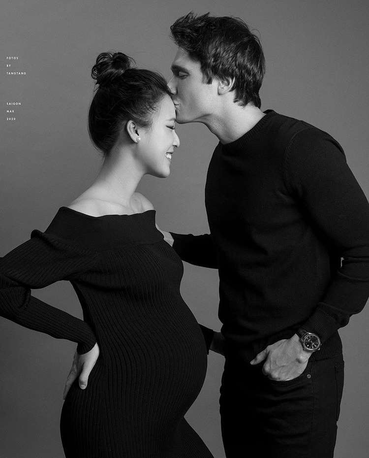 mc hoang Oanh mang thai anh 2