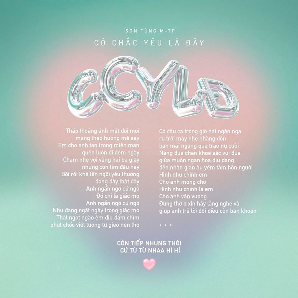 co chac yeu la day son tung mtp anh 1