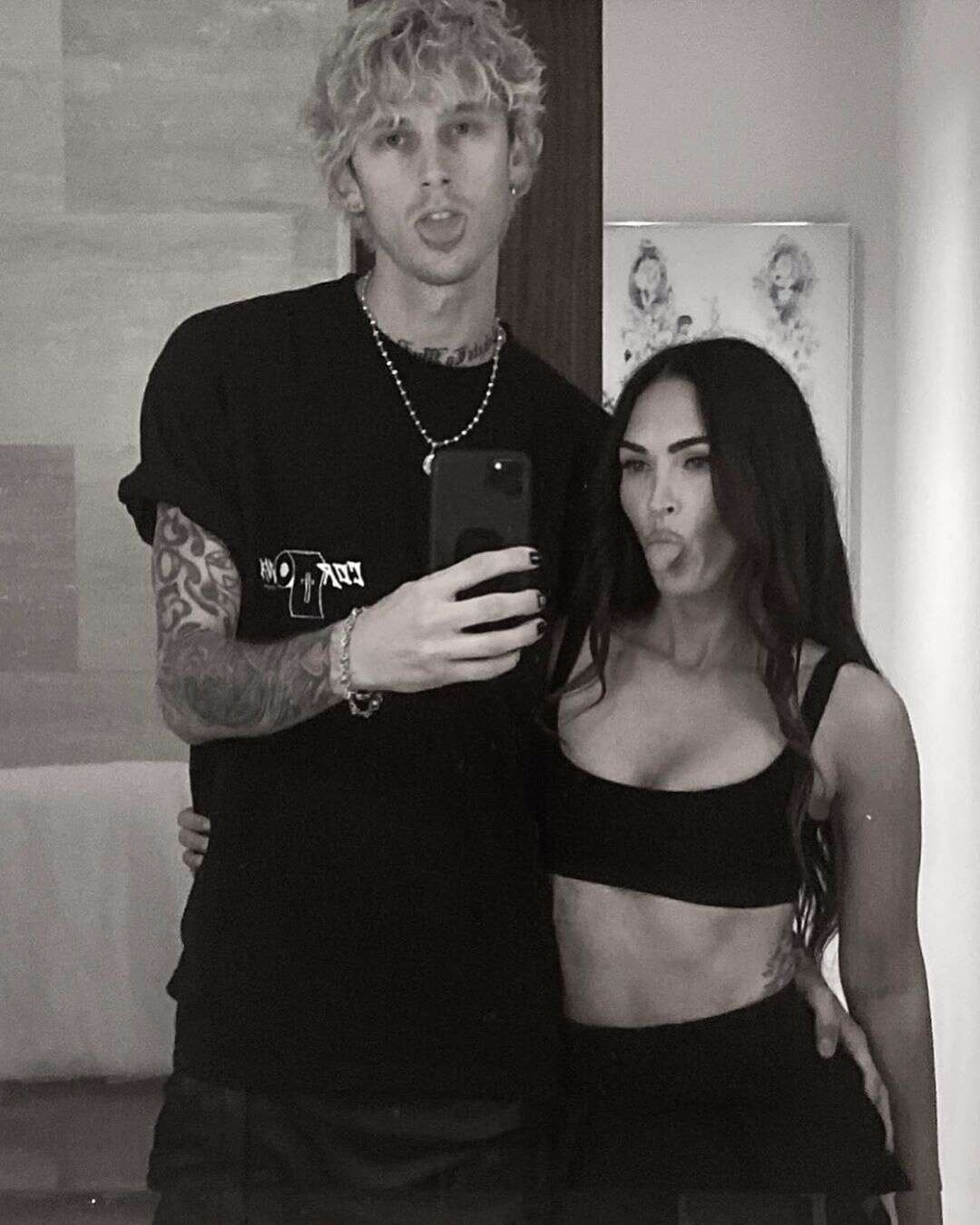 megan fox hẹn hò mgk ảnh 2 megan fox hen ho mgk anh 2