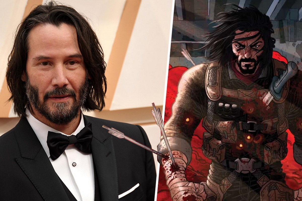 Keanu Reeves huy dong von de in truyen tranh hinh anh