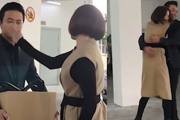 Hong Diem thang tay tat Hong Dang trong 'Huong duong nguoc nang' hinh anh