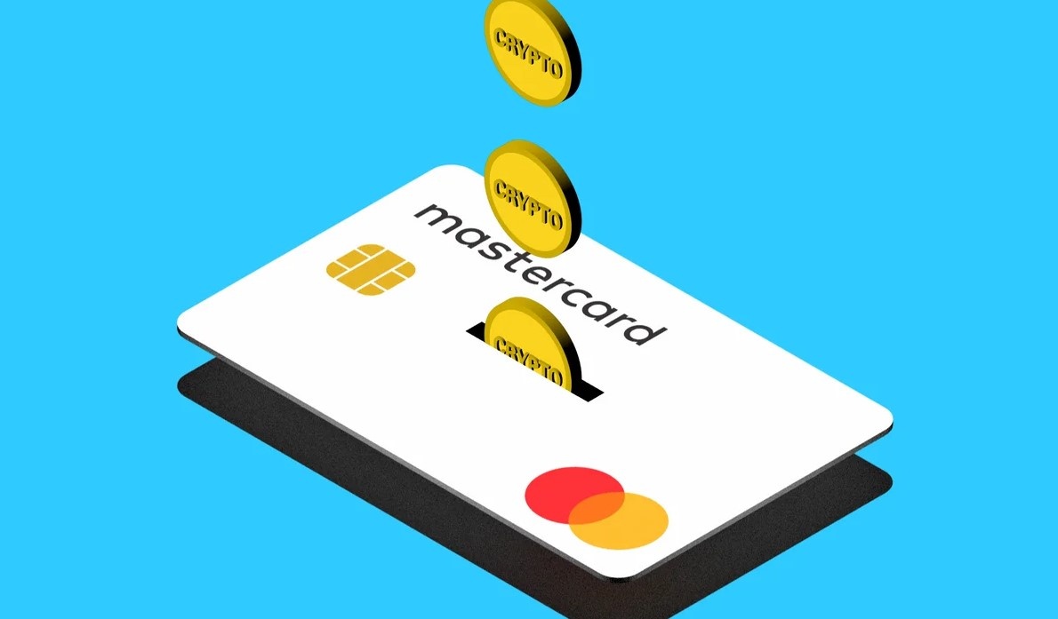 Mastercard muon ngan hang tham gia giao dich tien dien tu hinh anh