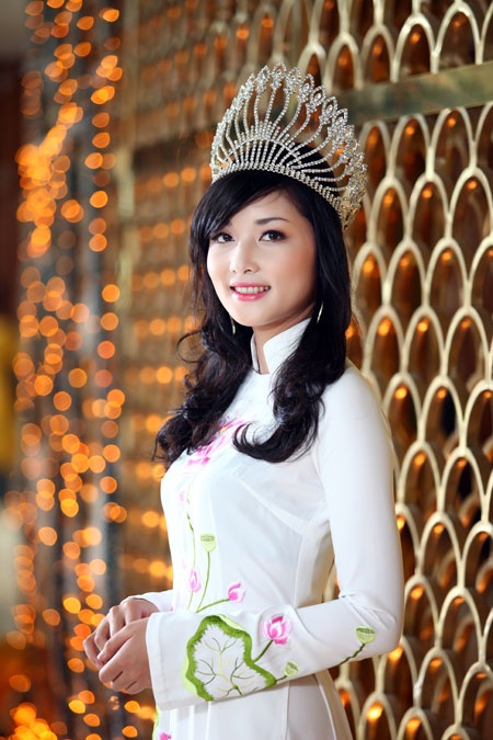 Hoa hậu Triệu Thị Hà.