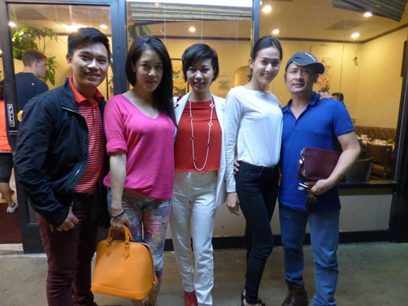 Bằng Kiều đem bạn gái đến giới thiệu với vợ chồng Dũng Taylor- Thu Phương.