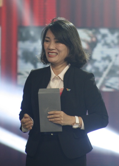 Nhà báo Tạ Bích Loan hiện nay.