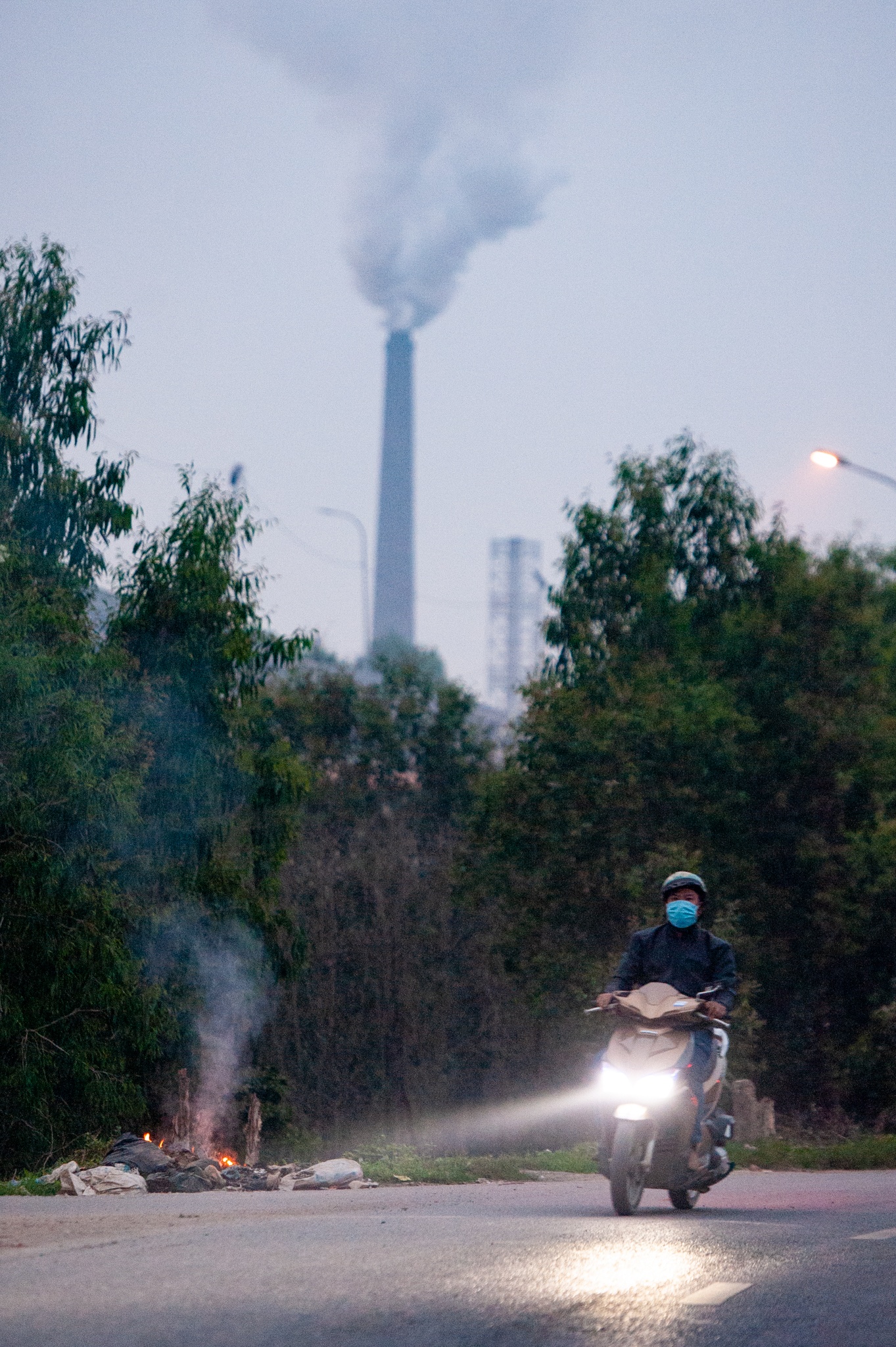 Chan xe rac Nam Son anh 10