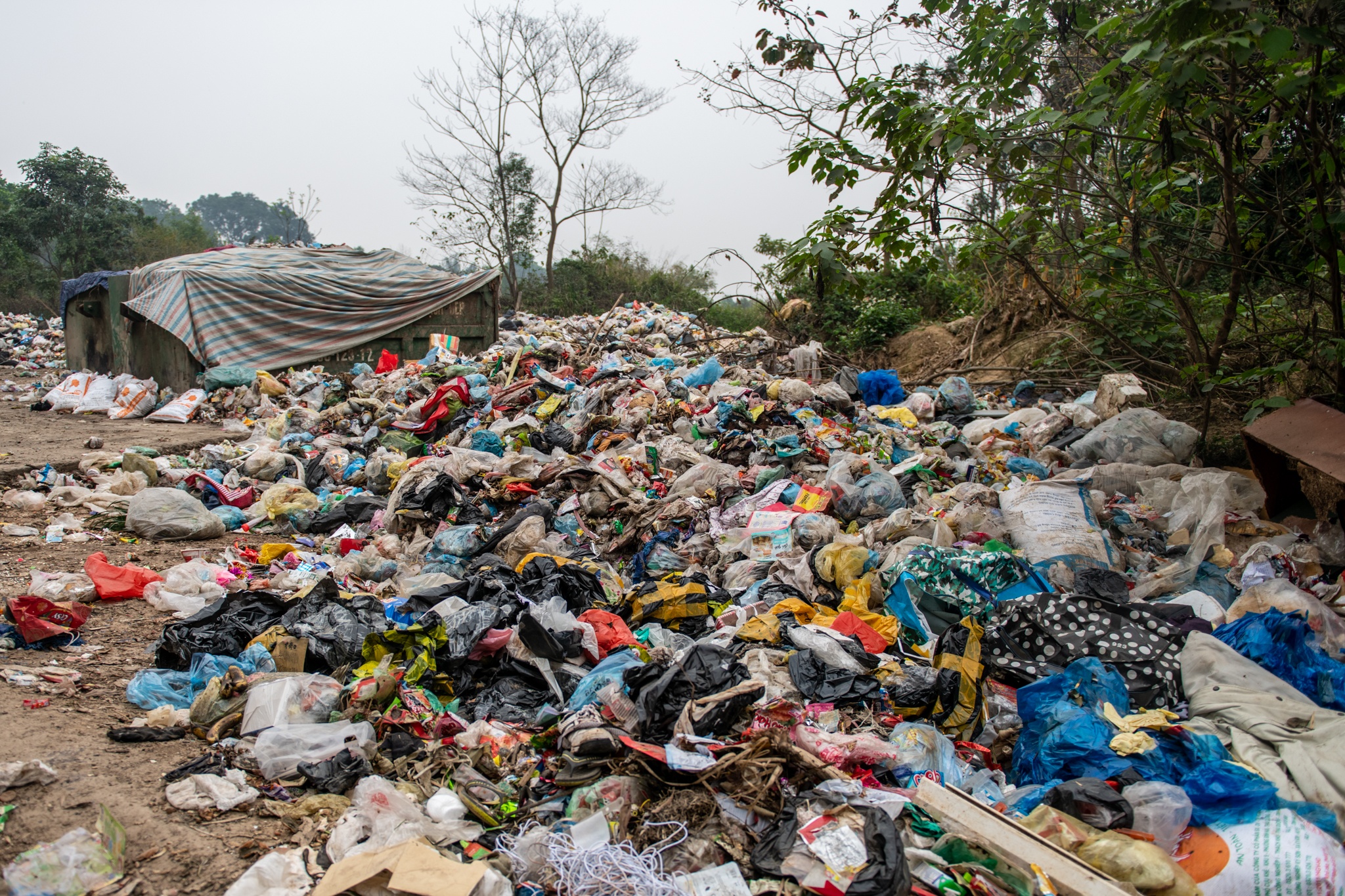 Chan xe rac Nam Son anh 4