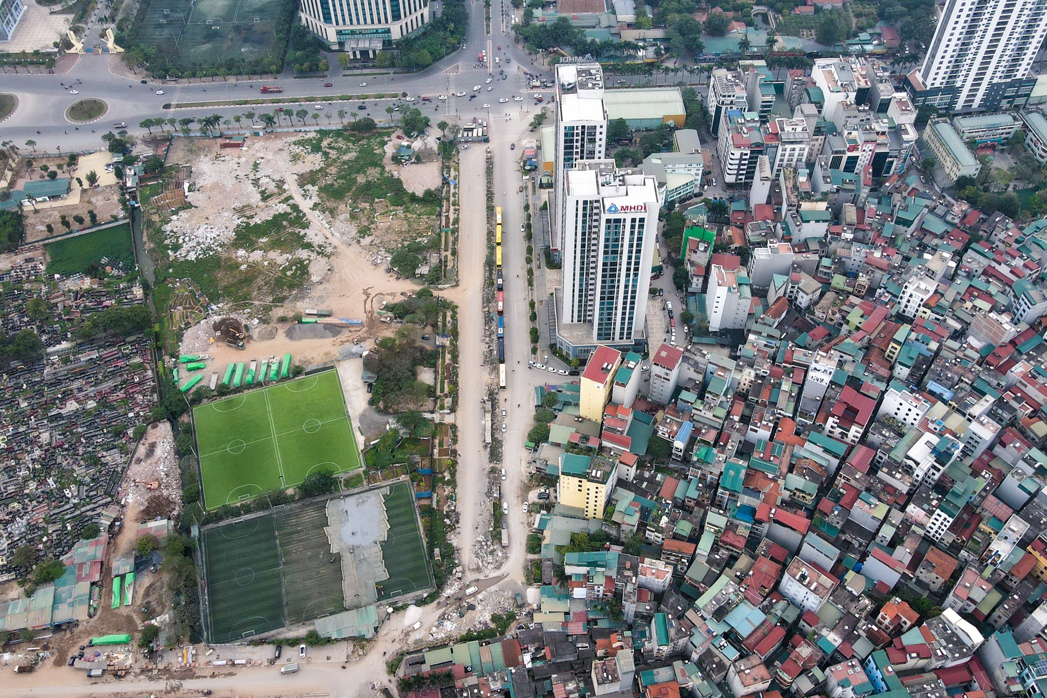 duong o Nam Tu Liem anh 3