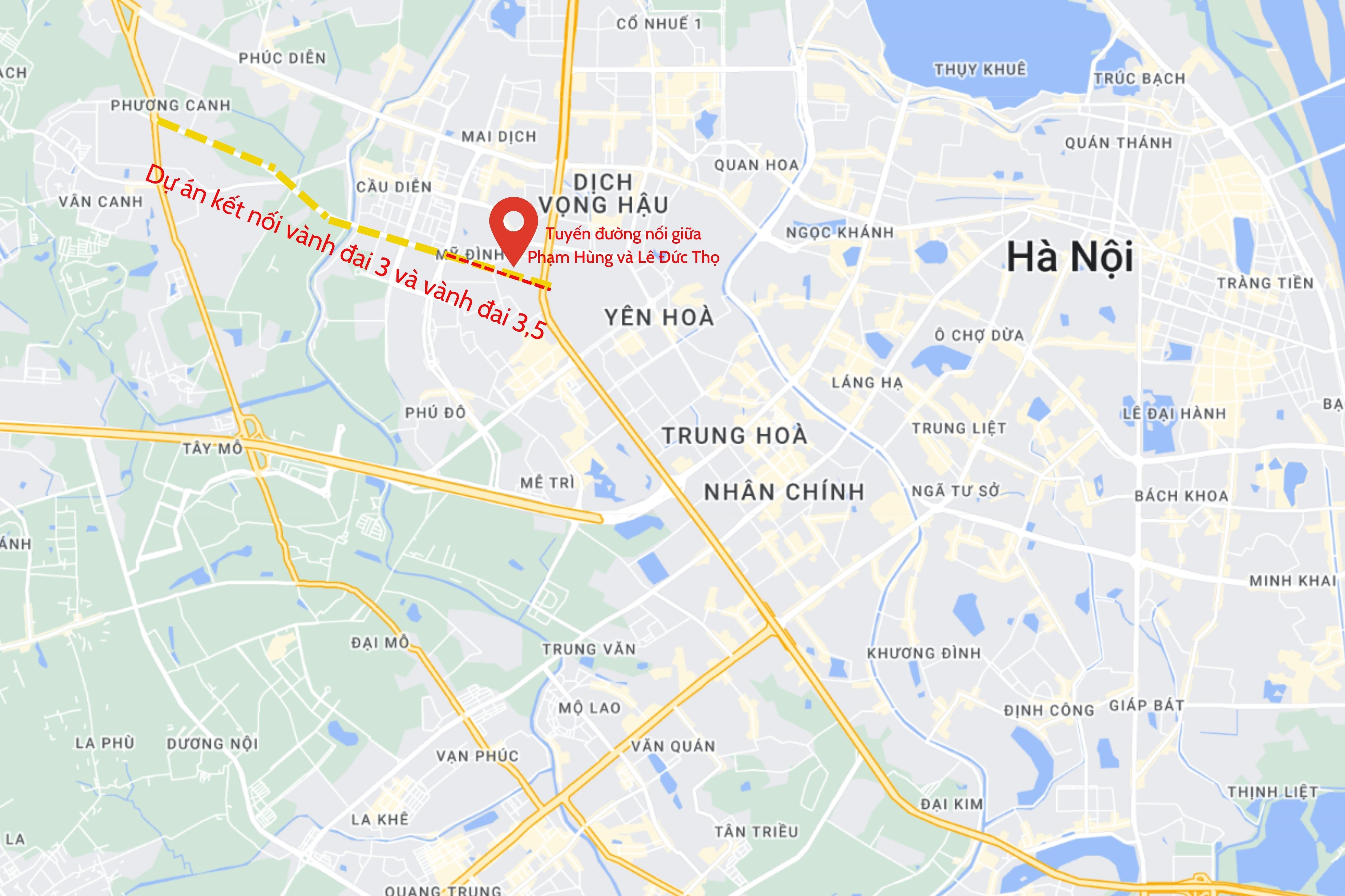 đường nối Phạm Hùng ảnh 15 duong noi Pham Hung anh 15