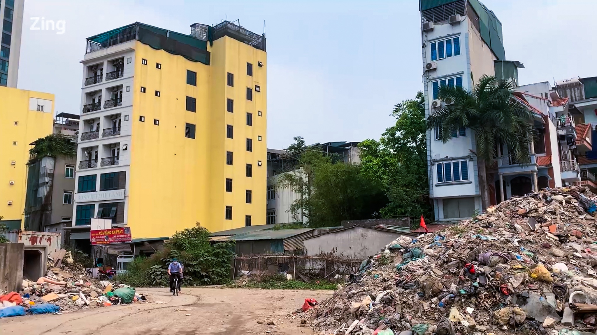 Song chat vat tren tuyen duong nghin ty giua thu do hinh anh