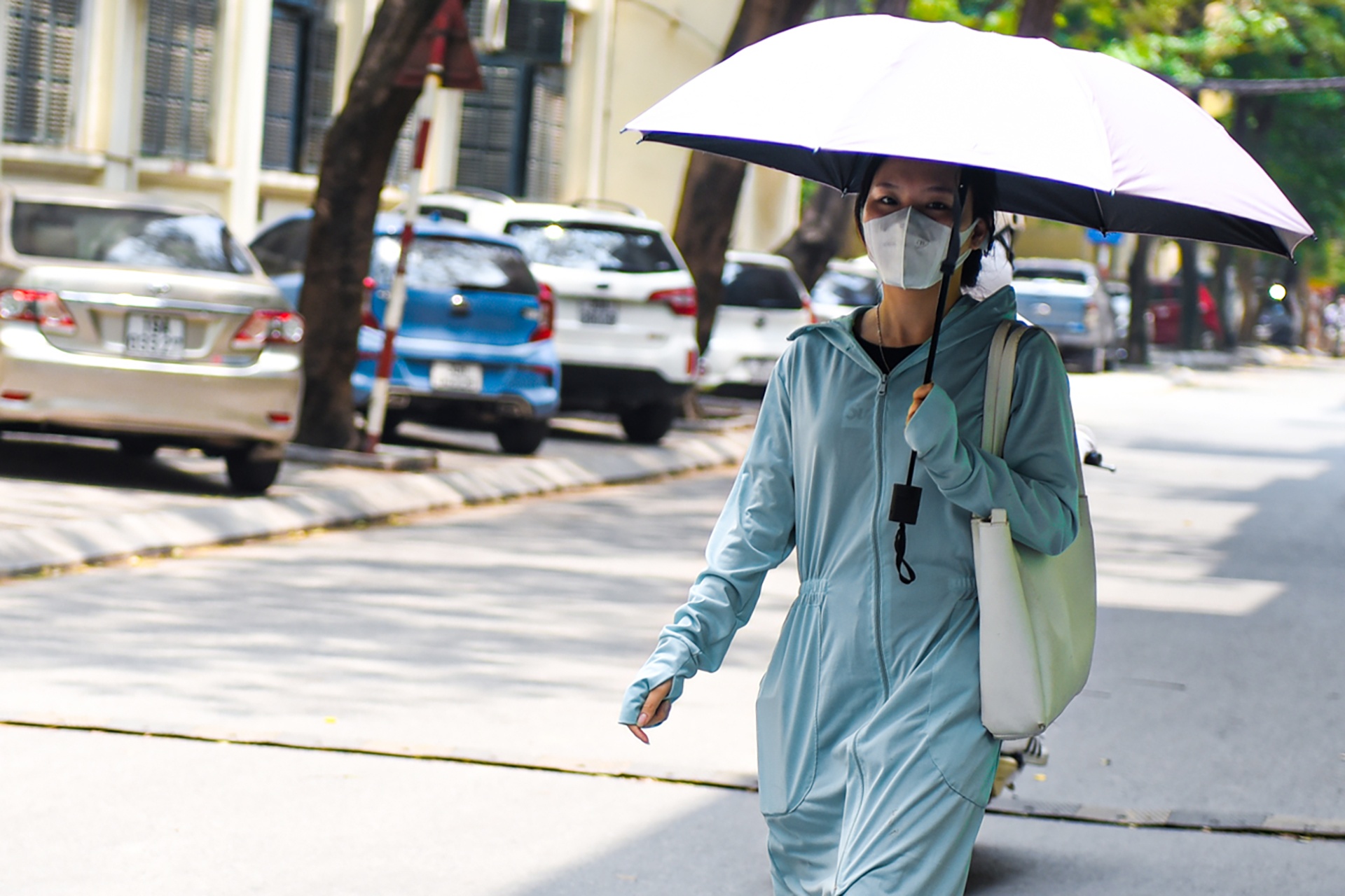 nang nong o Ha Noi anh 1