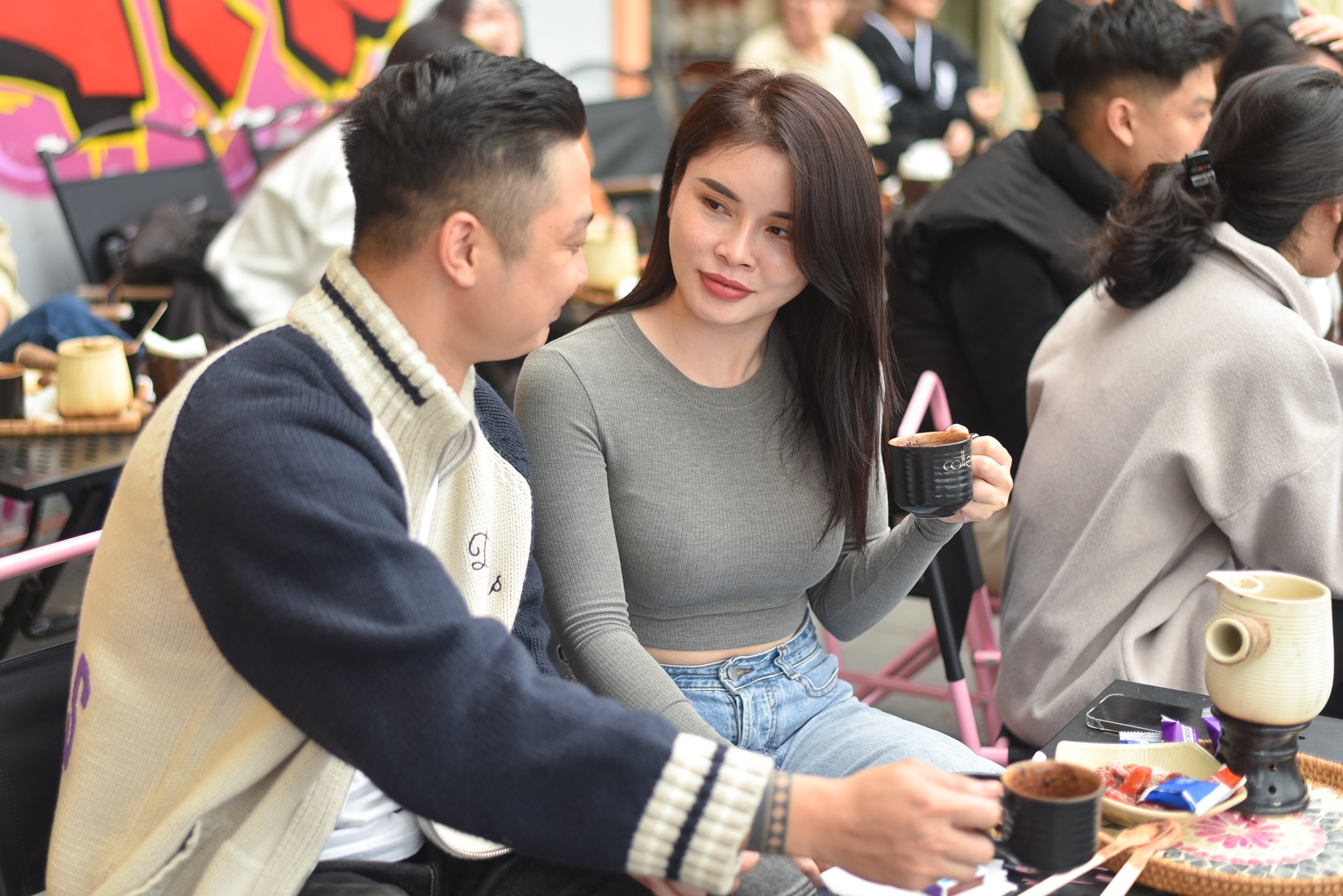 Thu ca ty dong/thang tu mon tra sua dat nung o Ha Noi hinh anh