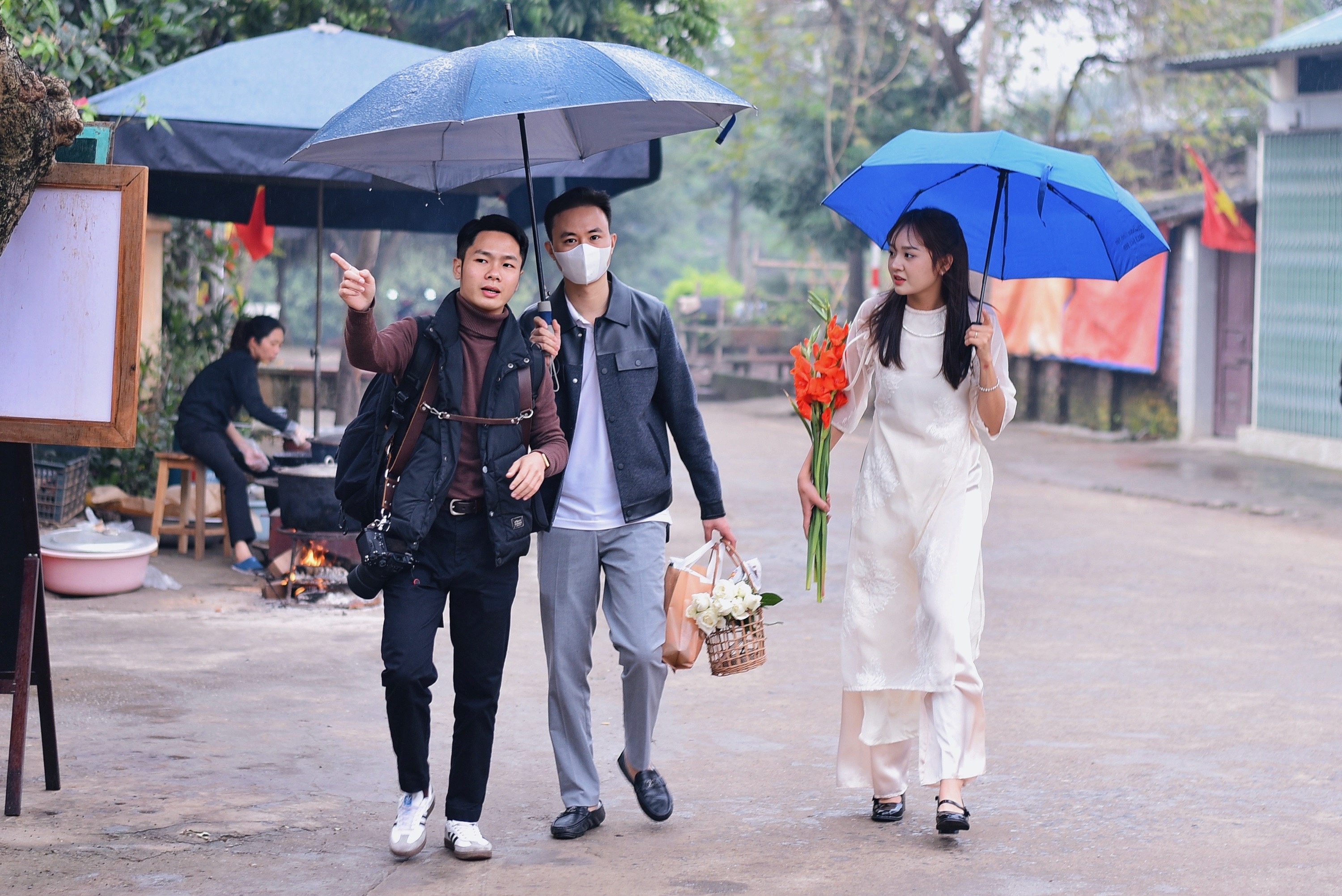 chup anh o Duong Lam,  lang co duong lam,  chup anh ao dai anh 1