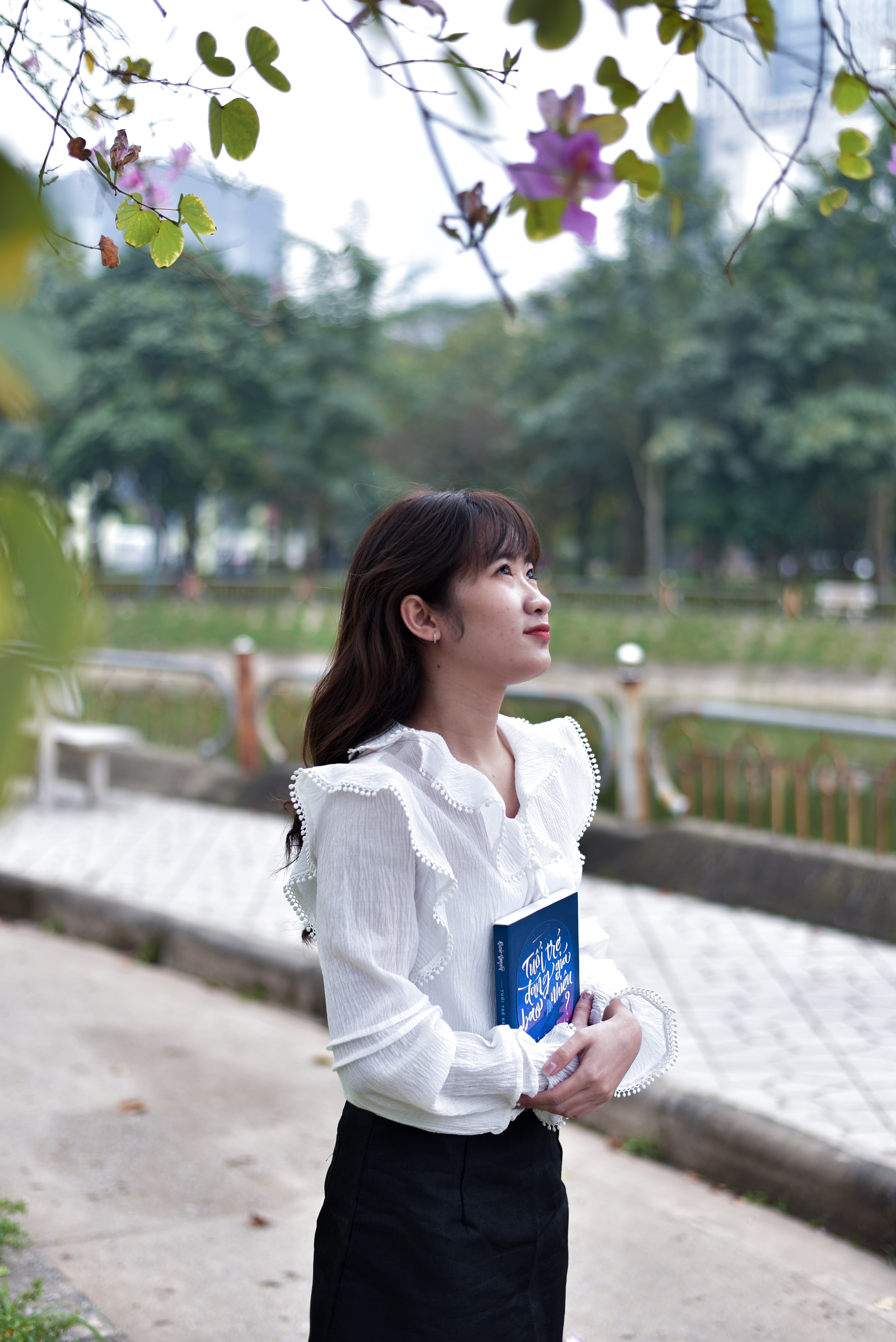 hoa ban o Ha Noi,  chup anh hoa ban,  chup anh checkin,  chup anh song ao anh 9