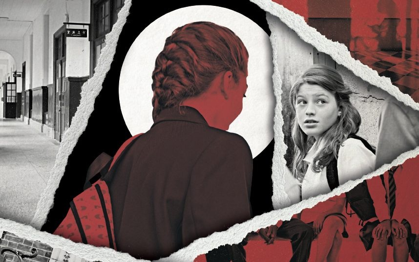 Nhieu nu sinh truong tu o Anh to ban hoc nam quay roi hinh anh