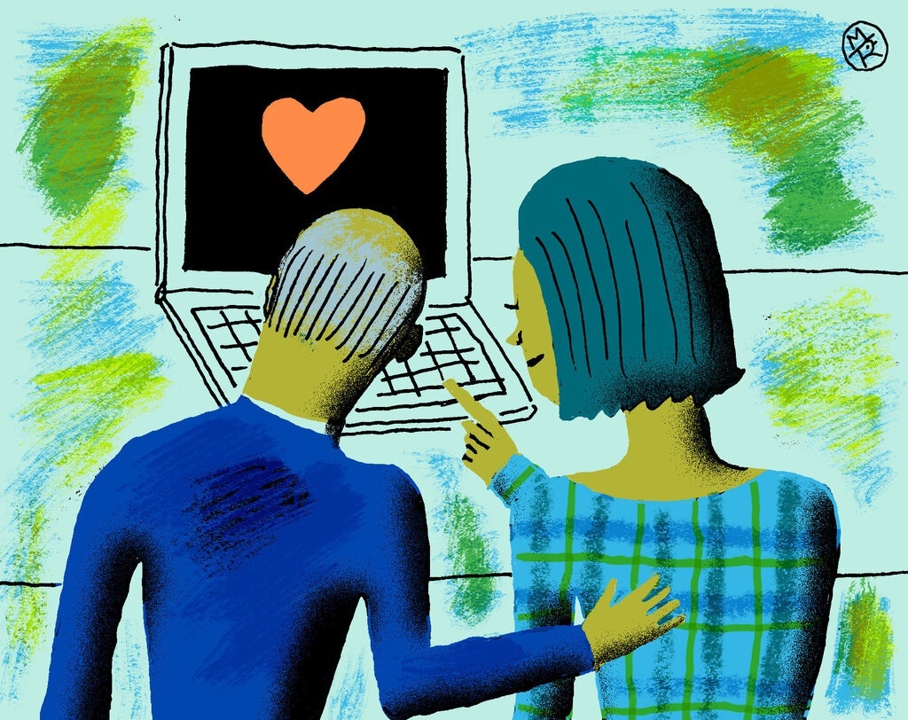 nguoi cao tuoi dung ung dung hen ho anh 1