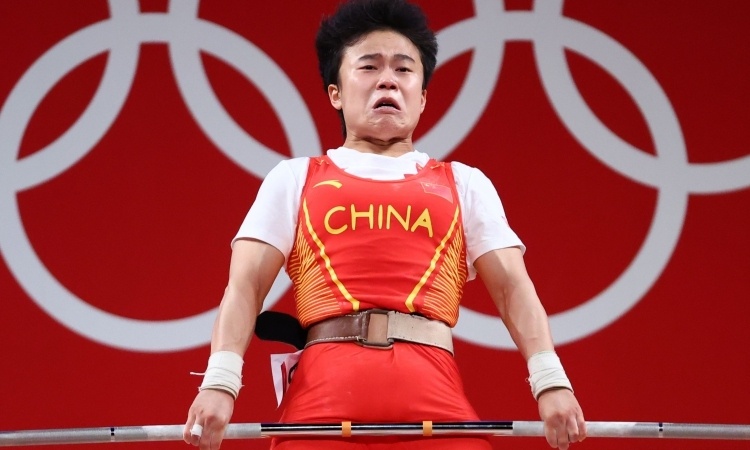 Nguoi Trung Quoc noi gian vi nha vo dich Olympic bi chup anh xau hinh anh
