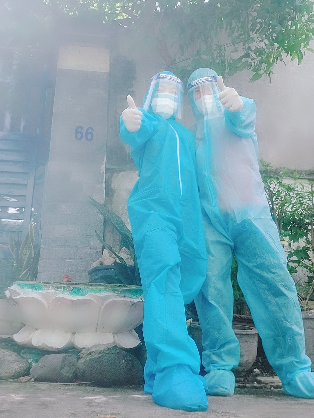 nữ tình nguyện viên thuyết phục chồng đi chống dịch ảnh 3 nu tinh nguyen vien thuyet phuc chong di chong dich anh 3