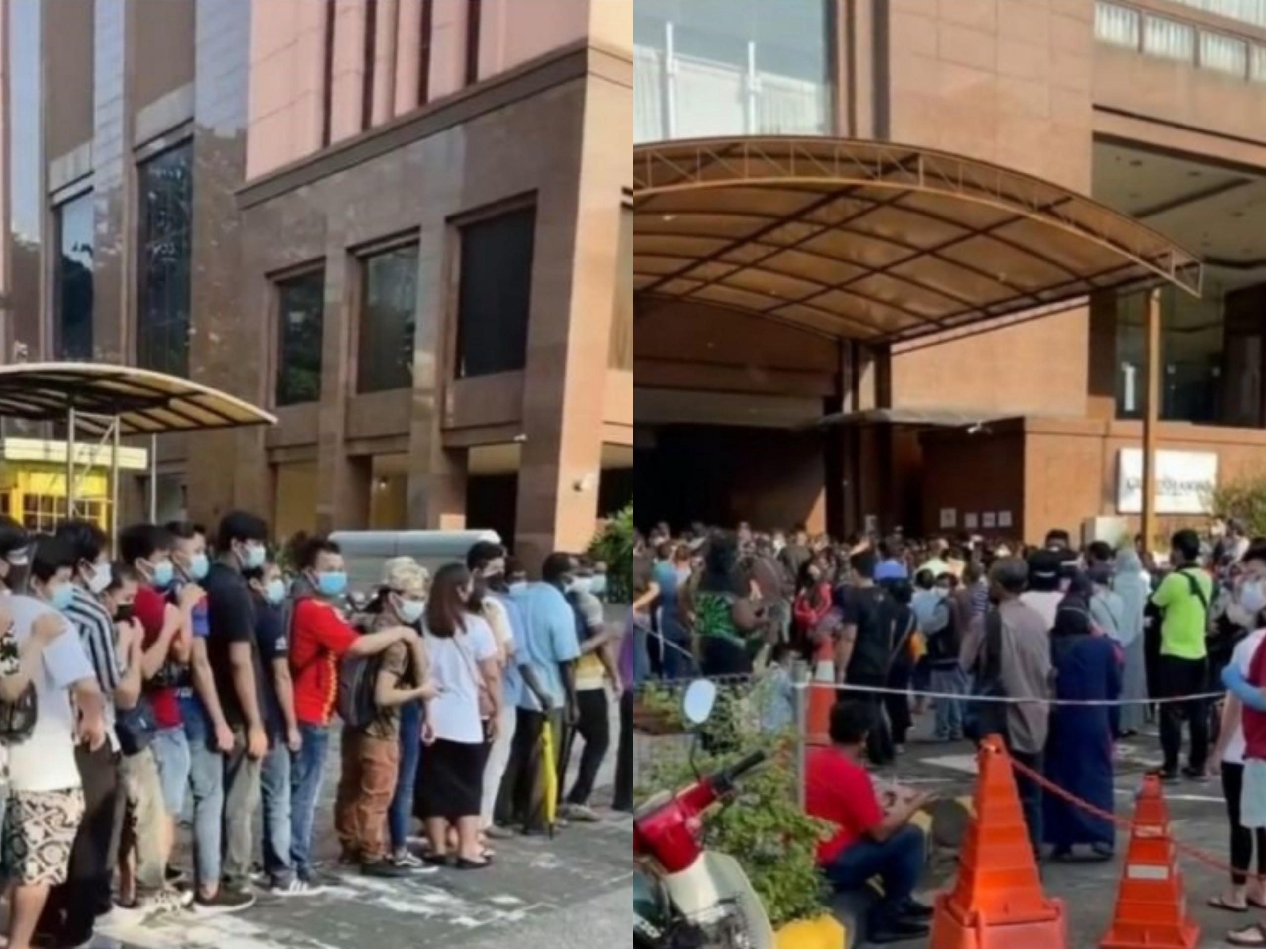 dan malaysia xep hang chat cung cho tiem vaccine anh 1