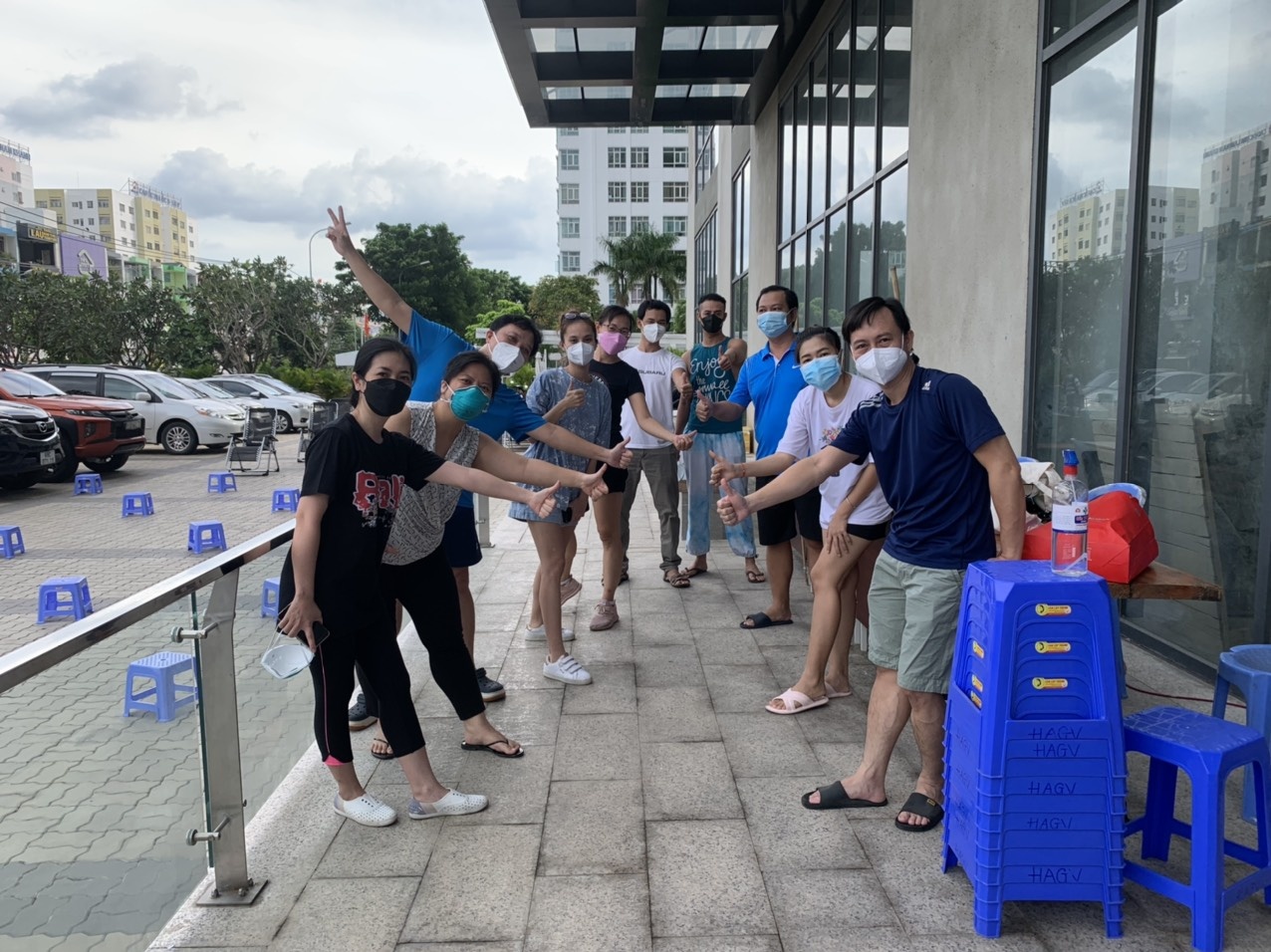 cha không nhận ra con gái đi tình nguyện chống dịch ảnh 2 cha khong nhan ra con gai di tinh nguyen chong dich anh 2